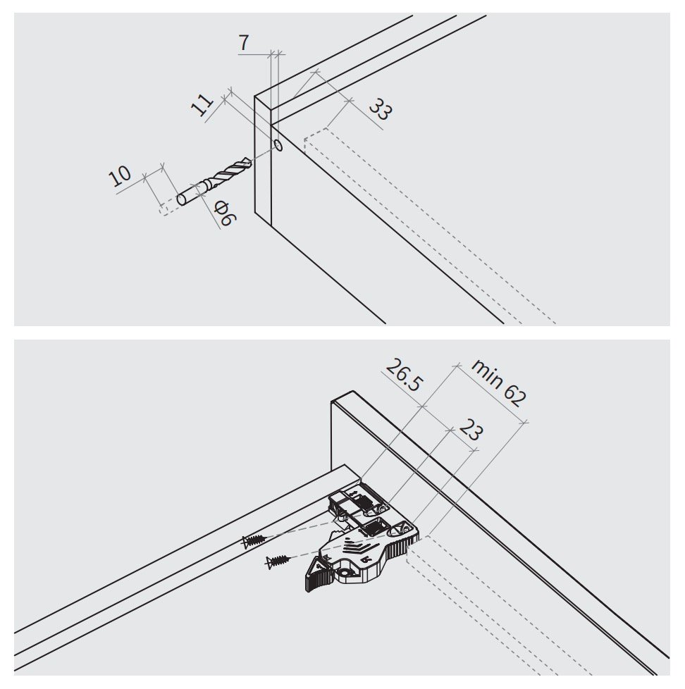 Synchronized Channel Drawer Full-Extension Synchronized Soft-Close Concealed Drawer Slides | Vino ...