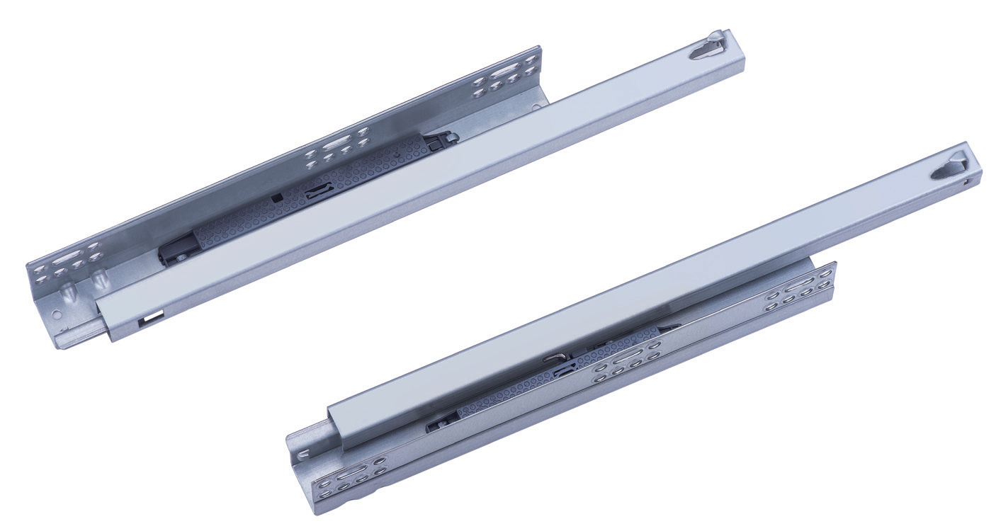 Standard push-open concealed drawer slide set
