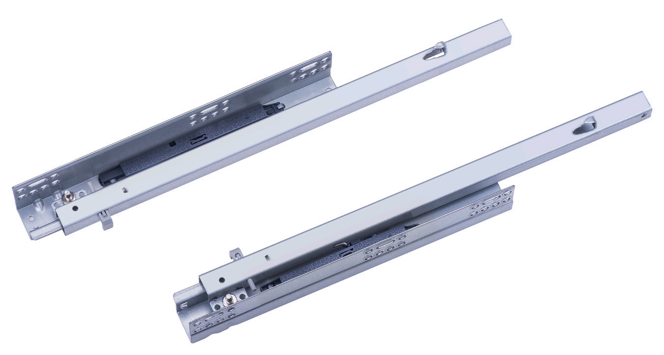 Standard push-open drawer slide product view